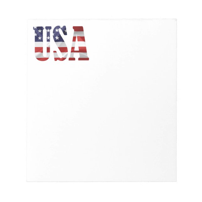 USA Patriotic Notizblock (Vorderseite)