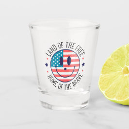USA Patriotic Schnapsglas