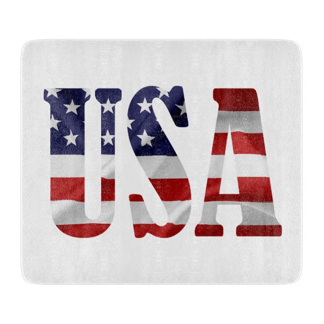 USA Patriotic Schneidebrett (Vorderseite)