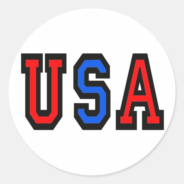 USA Patriotic Stickers (Vorderseite)
