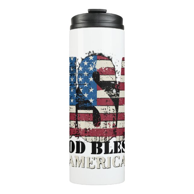 USA Patriotic Thermosbecher (Vorderseite)