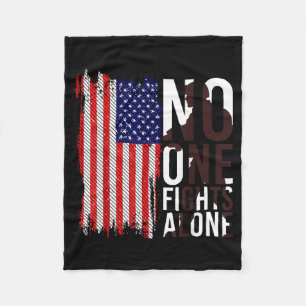 USA patriotisch - amerikanische Flagge Freiheit - Fleecedecke