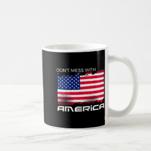 USA patriotisch - amerikanische Flagge Freiheit - Kaffeetasse