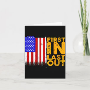USA patriotisch - amerikanische Flagge Freiheit - Karte