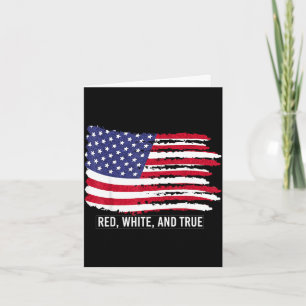 USA patriotisch - amerikanische Flagge Freiheit - Karte