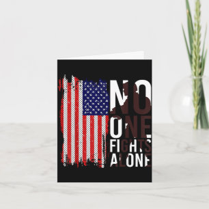 USA patriotisch - amerikanische Flagge Freiheit - Karte