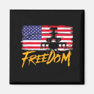 USA patriotisch - amerikanische Flagge Freiheit - Magnet