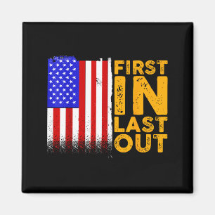USA patriotisch - amerikanische Flagge Freiheit -  Magnet