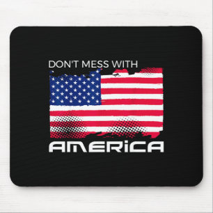 USA patriotisch - amerikanische Flagge Freiheit - Mousepad