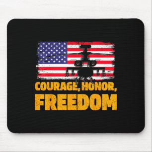 USA patriotisch - amerikanische Flagge Freiheit -  Mousepad