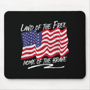 USA patriotisch - amerikanische Flagge Freiheit -  Mousepad
