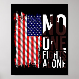 USA patriotisch - amerikanische Flagge Freiheit - Poster