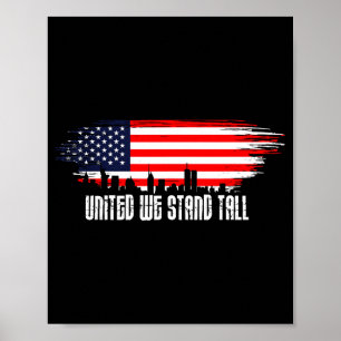USA patriotisch - amerikanische Flagge Freiheit - Poster