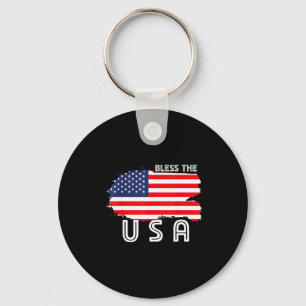 USA patriotisch - amerikanische Flagge Freiheit - Schlüsselanhänger