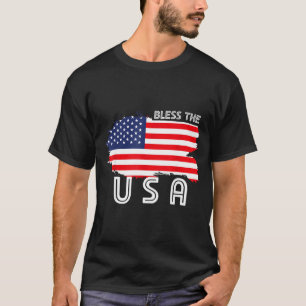 USA patriotisch - amerikanische Flagge Freiheit -  T-Shirt