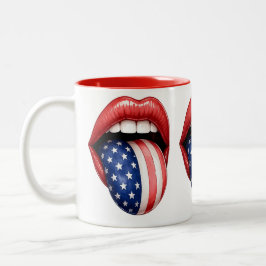USA Patriotische 250. 4.-Juli-Feier Zweifarbige Tasse