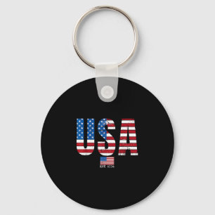 USA patriotische amerikanische Flagge 4. Juli Amer Schlüsselanhänger