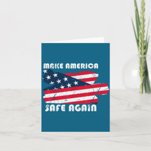 USA Patriotische Amerikanische Flagge Freiheitsill Karte