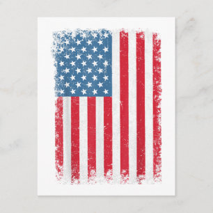 USA Patriotische Amerikanische Flagge Für Männer F Begleitkarte