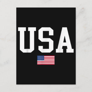USA Patriotische Amerikanische Flagge Für Männer F Begleitkarte
