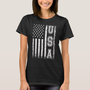 USA Patriotische amerikanische Flagge für Männer F T-Shirt
