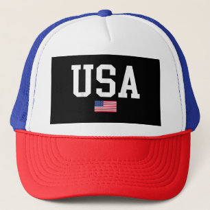 USA Patriotische Amerikanische Flagge Für Männer F Truckerkappe