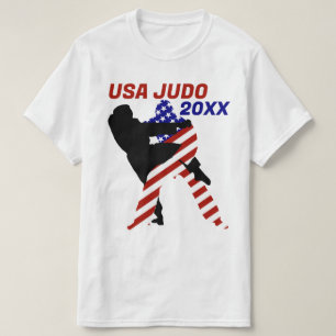 USA Patriotische Kampfsportarten JUDO T-Shirt