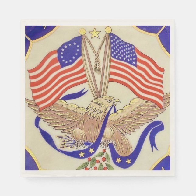 USA Patriotische Partei  Serviette (Vorderseite)