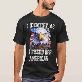 USA Patriotischer Adler Flag I identifizieren als T-Shirt