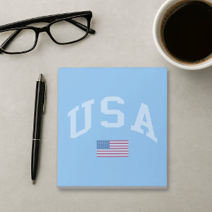 USA Patriotischer Unabhängigkeitstag Amerikanische Notizblock