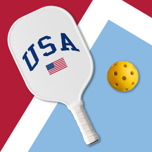 USA Patriotischer Unabhängigkeitstag Amerikanische Pickleball Schläger