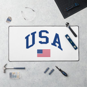 USA Patriotischer Unabhängigkeitstag Amerikanische Schreibtischunterlage