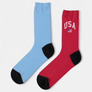USA Patriotischer Unabhängigkeitstag Amerikanische Socken