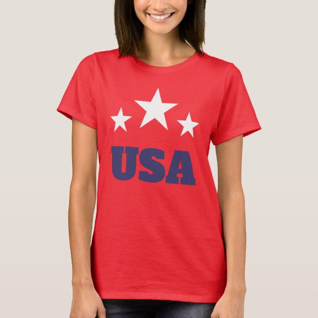 USA. PATRIOTISM T-Shirt (Vorderseite)