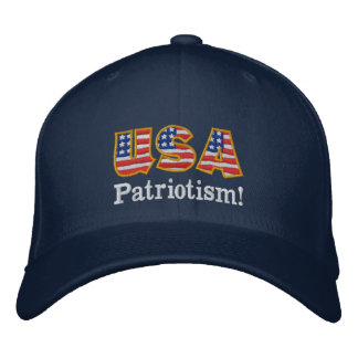 USA Patriotismus Logo NB1 Bestickte Kappe