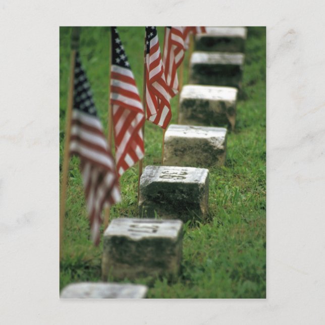 USA, Pennsylvania, Gettysburg. Ziviler Krieg Postkarte (Vorderseite)