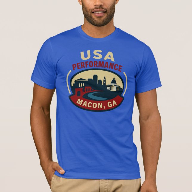 USA Performance Macon T-Shirt (Vorderseite)