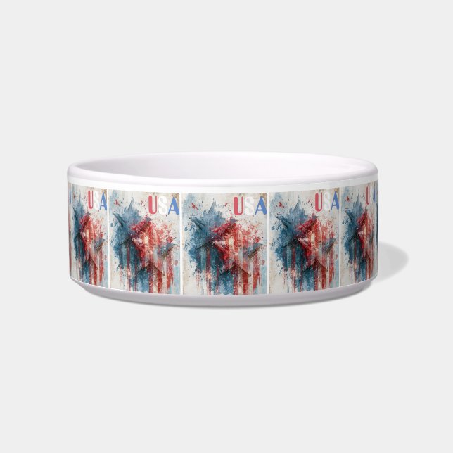USA Pet Bowl Napf (Vorderseite)