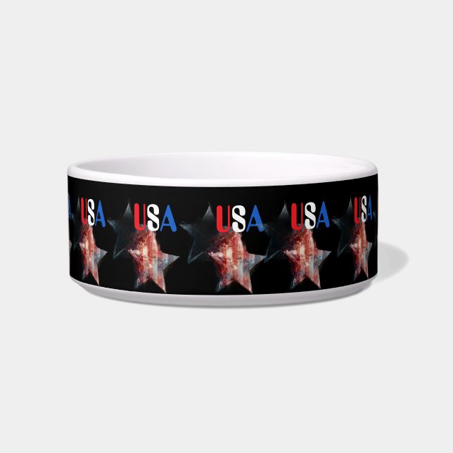 USA Pet Bowl Napf (Vorderseite)