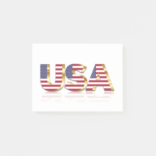 USA POST-IT KLEBEZETTEL (Vorderseite)
