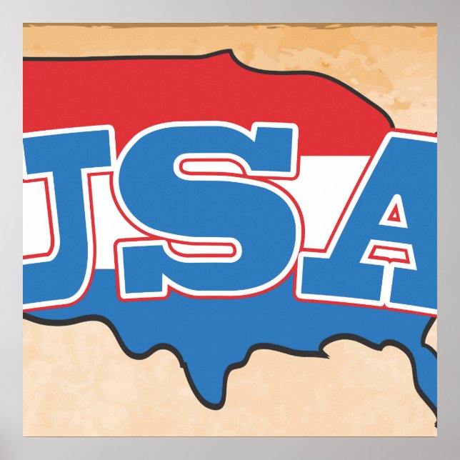 USA POSTER (Vorne)