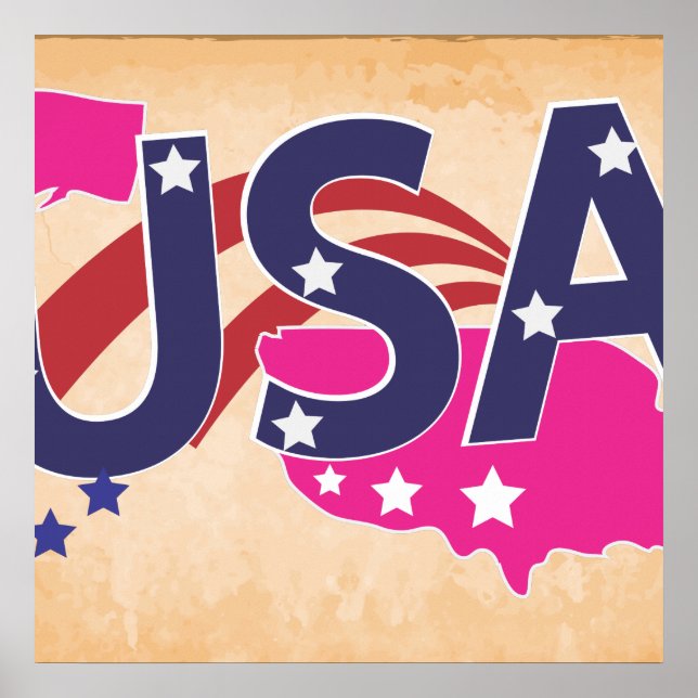 USA POSTER (Vorne)