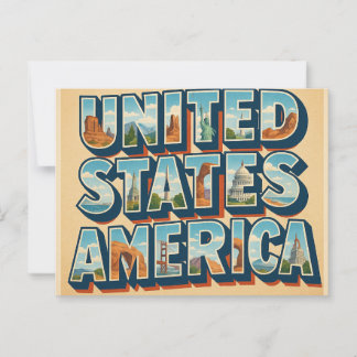 USA Postkarte