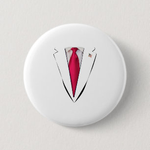 Usa Präsident Trump Anzug Einfaches Halloween-Kost Button
