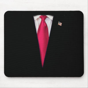 Usa Präsident Trump Anzug Einfaches Halloween-Kost Mousepad