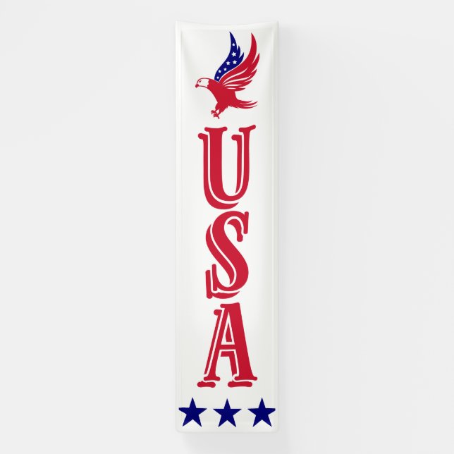USA Pride Banner (Vertikal)