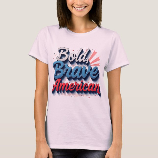USA Pride Graphic T-Shirt (Vorderseite)