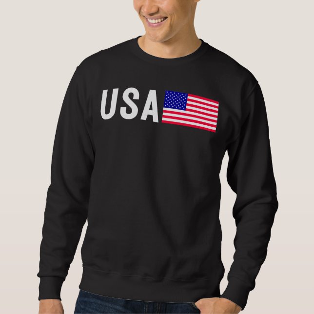 USA Pride mens Sweatshirt (Vorderseite)
