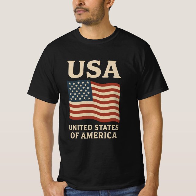 USA Pride T-Shirt (Vorderseite)