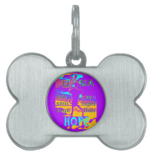 USA Psychedelic Hope: Neon Unity Art Tiermarke
